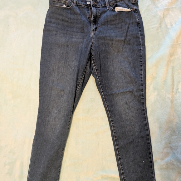 Denizen By Levi's Dark Blue Women's Skinny Jeans - Picture 1 of 3